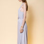 Sleeveless Jumpsuit with Detachable Long Skirt