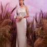 One Shoulder Dress with Girdle