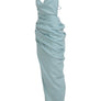 Sleeveless Cowl Neck Draped Dress with Bralette SS21